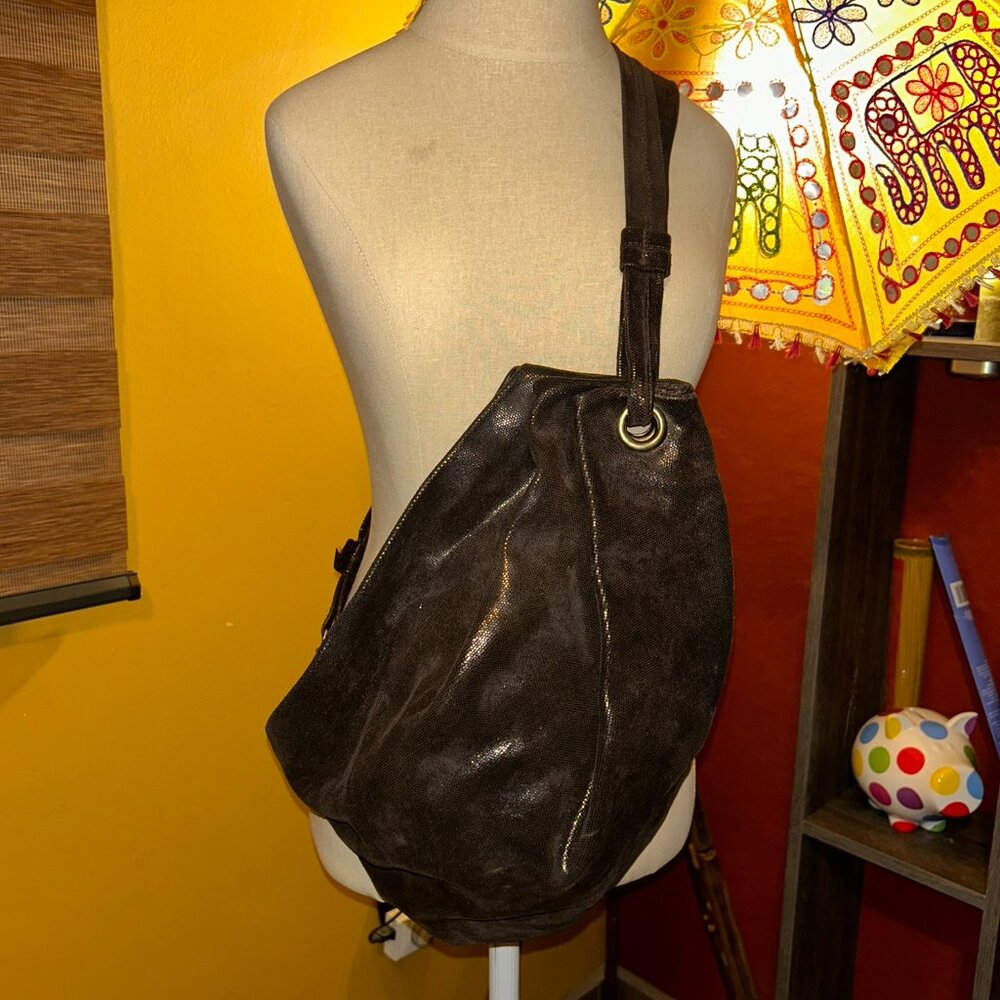 Petra Leather Sling Bag